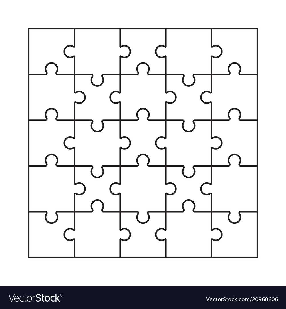 Puzzle Blank Template Inside Blank Jigsaw Piece Template
