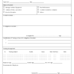 Re Training Form Format For Training Report Template Format