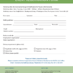 Registration Form Template | E Commercewordpress Pertaining To Seminar Registration Form Template Word