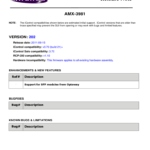 Release Notes Template – 3 Free Templates In Pdf, Word Throughout Software Release Notes Template Word