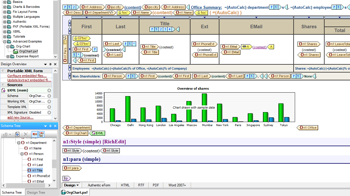 Report Builder: Stylevision | Altova Intended For Report Builder Templates