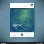 Report Cover Template Vector & Photo (Free Trial) | Bigstock Inside Noc Report Template