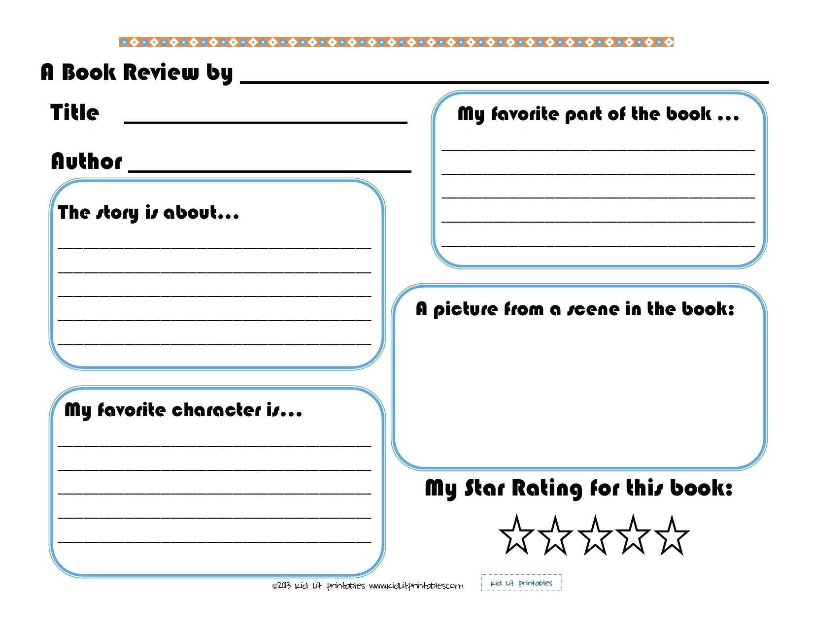 Report Writing Template Free – Calep.midnightpig.co Throughout Sandwich Book Report Printable Template