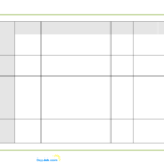 Revision Timetable Templates – Calep.midnightpig.co Inside Blank Revision Timetable Template