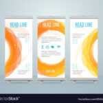 Roll Up Banner Stand Design Template With Retractable Banner Design Templates
