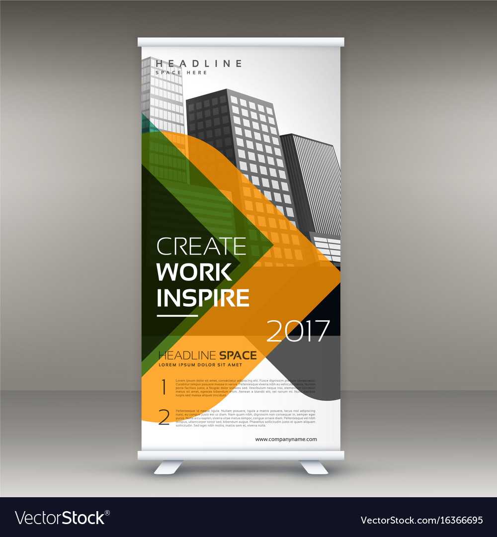 Roll Up Banner Stand Template Design In Banner Stand Design Templates