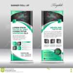 Roll Up Banner Stand Template, Stand Design,banner Template With Banner Stand Design Templates