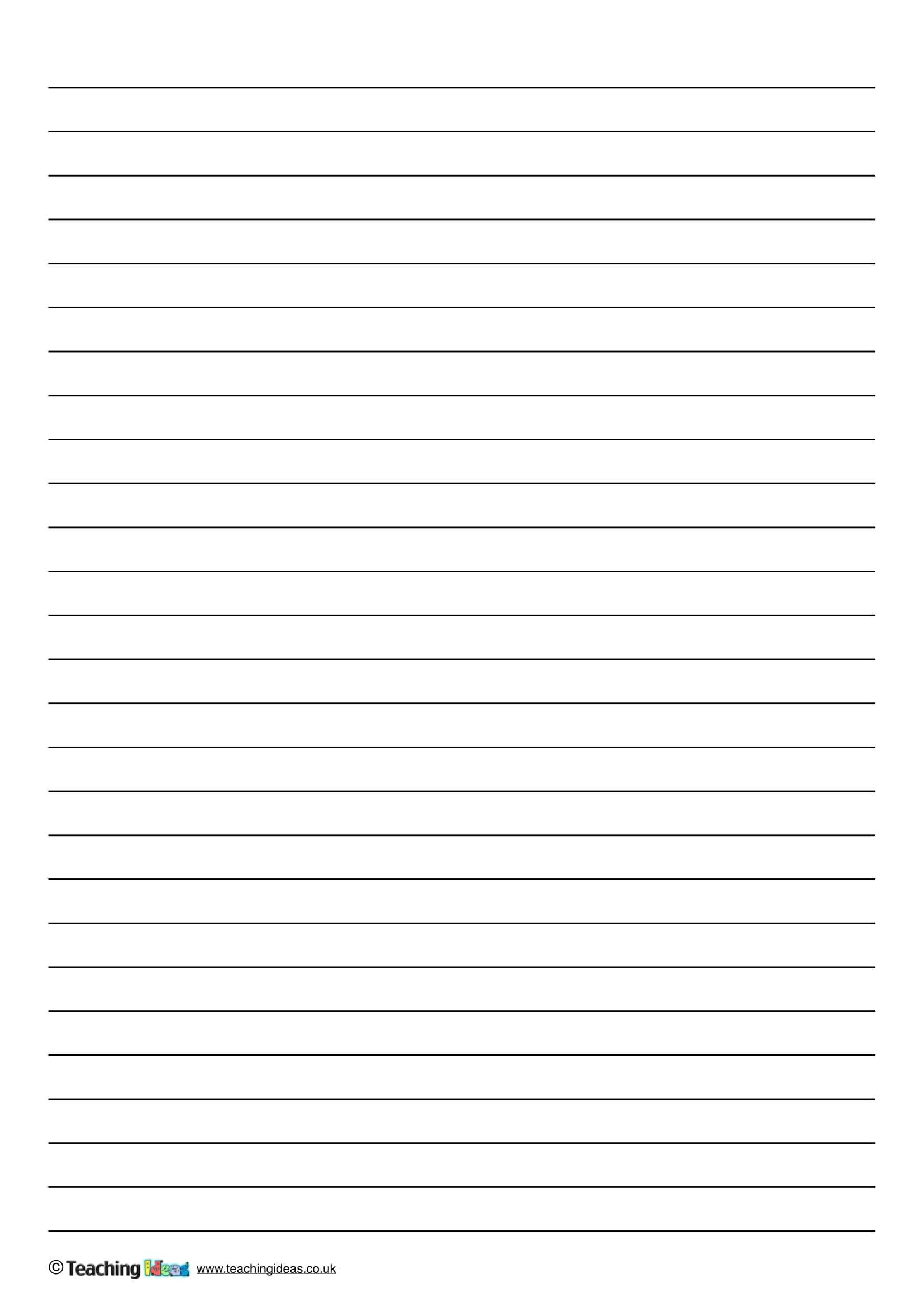 Ruled Paper Template – Dalep.midnightpig.co With Ruled Paper Word Template