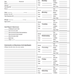 Sales Call Report Template – 3 Free Templates In Pdf, Word Pertaining To Sales Activity Report Template Excel