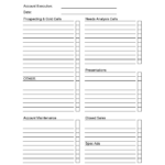 Sales Call Report Templates - Word Excel Fomats intended for Sales Rep Call Report Template