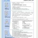 Sample Patient Care Report Throughout Sbar Template Word