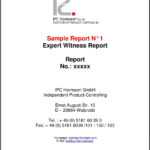 Sample Report N 1 Expert Witness Report. Report No.: Xxxxx In Expert Witness Report Template