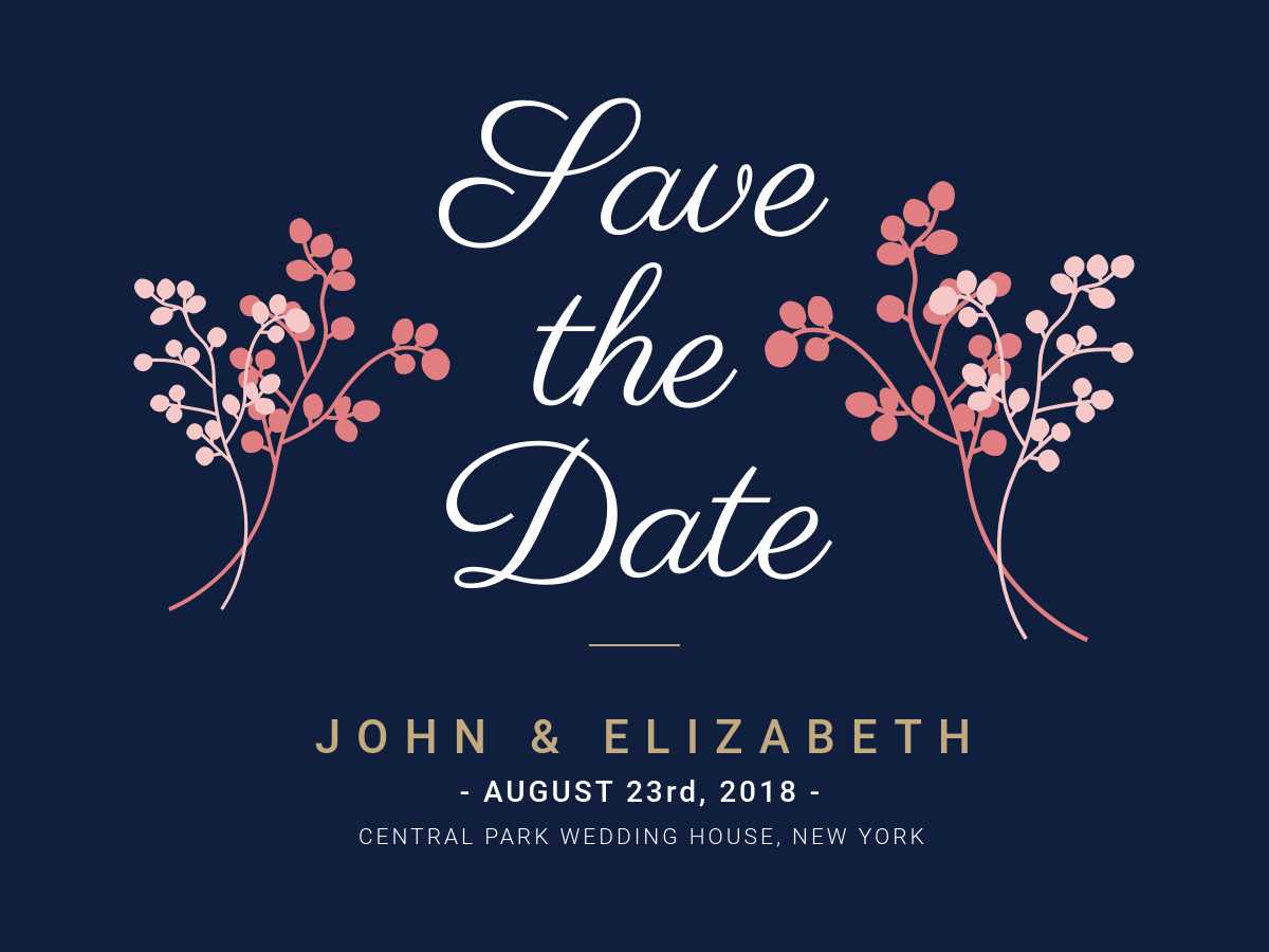 Save The Date - Banner Template Pertaining To Save The Date Banner Template