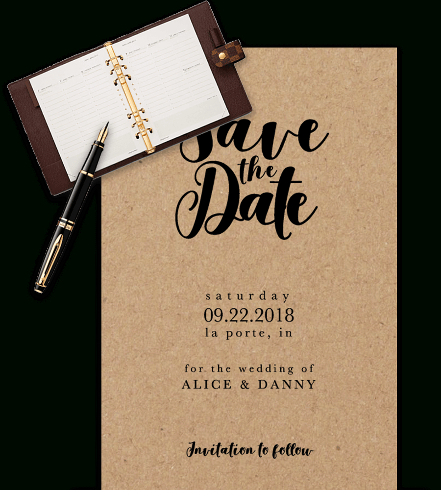 Save The Date Templates For Word [100% Free Download] Regarding Save The Date Template Word