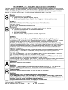 Sbar Template - Fill Online, Printable, Fillable, Blank pertaining to Sbar Template Word