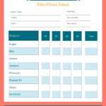 School Report Card Template Format Excel – Bestawnings With Report Card Format Template