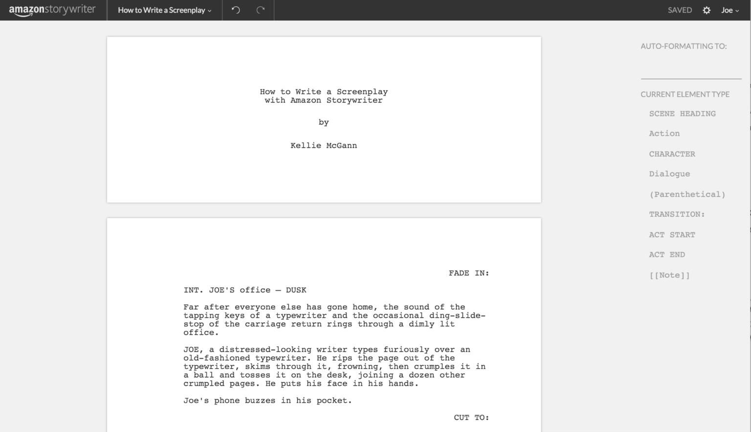 Script Writing Format – Calep.midnightpig.co in Microsoft Word ...
