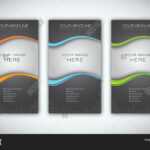 Set Blank Brochure Vector & Photo (Free Trial) | Bigstock Intended For Free Brochure Templates For Word 2010