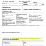 Significant Incident Report Form With Serious Incident Report Template