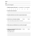 Simple Evaluation Forms – Falep.midnightpig.co In Post Event Evaluation Report Template