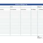 Simple Mileage Log – Free Mileage Log Template Download Pertaining To Mileage Report Template