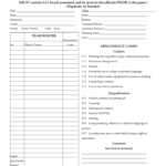 Soccer Game Report Template – Fill Online, Printable Throughout Coaches Report Template