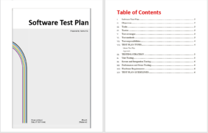 Software Test Plan Template - Word Templates intended for Test Template For Word