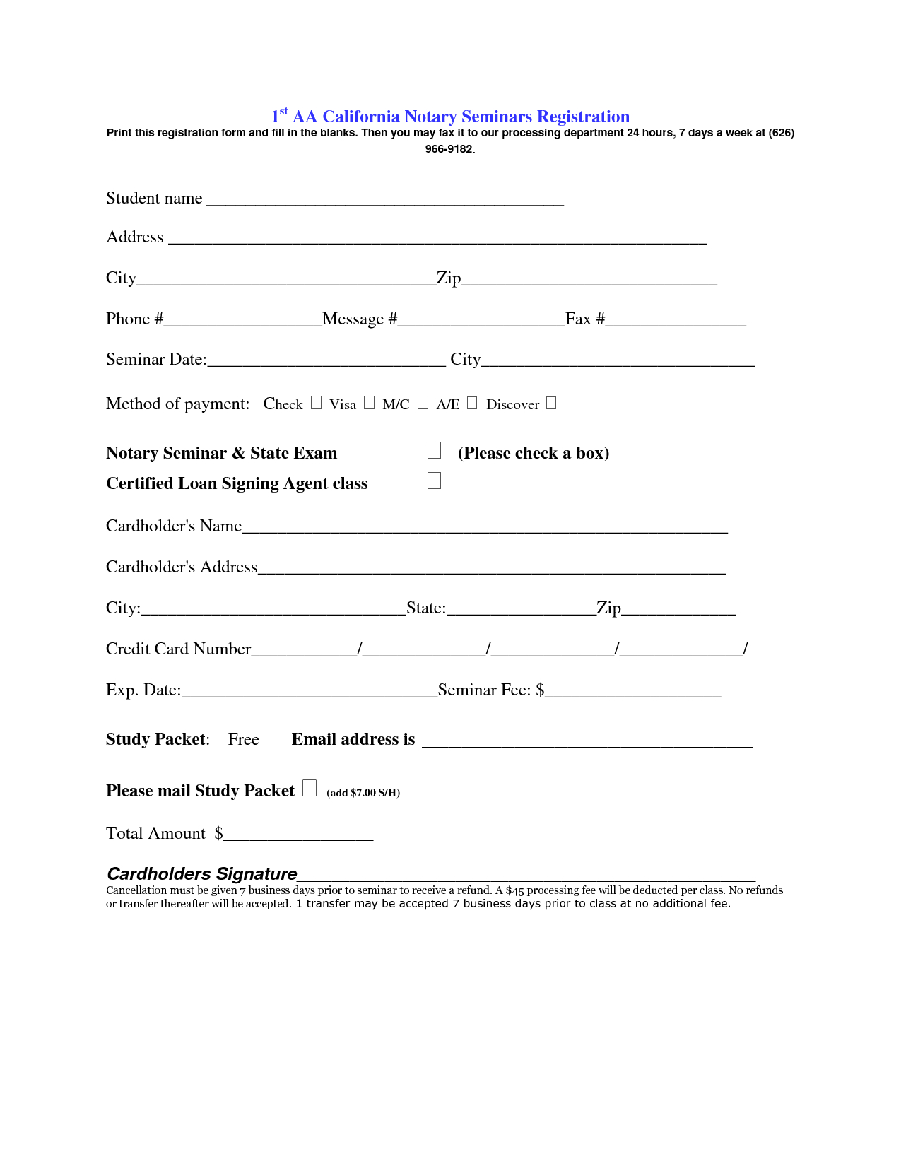 Sponsor Forms Templates Free ] – Resumes Templates Word With Seminar Registration Form Template Word