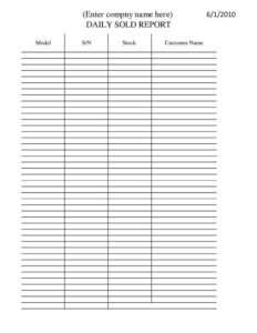 Spreadsheet Daily Es Report Template Free For Excel Download regarding Daily Sales Call Report Template Free Download