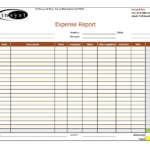 Spreadsheet Expense Template Household Personal Free Excel For Daily Expense Report Template