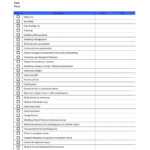 Spreadsheet Wedding Planner Checklist Microsoft Word Day Throughout Blank Checklist Template Word