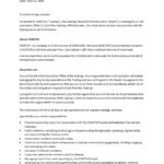 Startup Ceo Job Description | Templates At Within Ceo Report To Board Of Directors Template