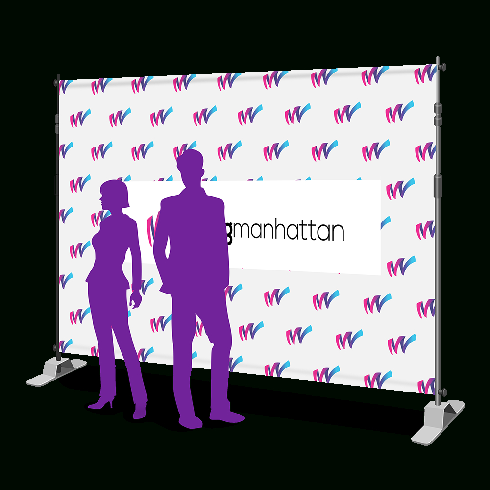 Step And Repeat Banners | Rush Printing Manhattan Regarding Step And Repeat Banner Template
