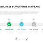 Strategy Progress Report Powerpoint Template & Keynote Diagram With Regard To Quarterly Status Report Template