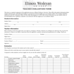 Student Teacher Evaluation Form – 2 Free Templates In Pdf Regarding Student Feedback Form Template Word