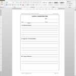 Suggestion Form Template | Adm108 1 In Word Employee Suggestion Form Template