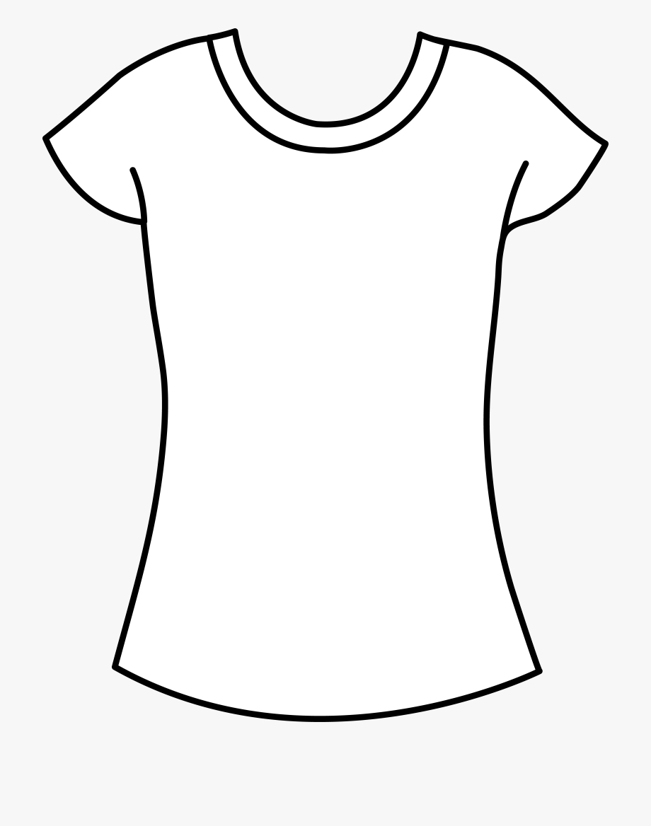 T Blank Template Clip Art Sweet – Outline Of Blank T Shirt Intended For Blank T Shirt Outline Template