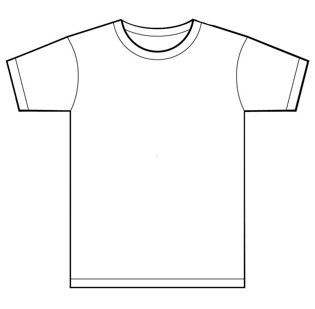 T Shirt Design Template Illustrator – Yeppe Regarding Blank Tshirt Template Pdf