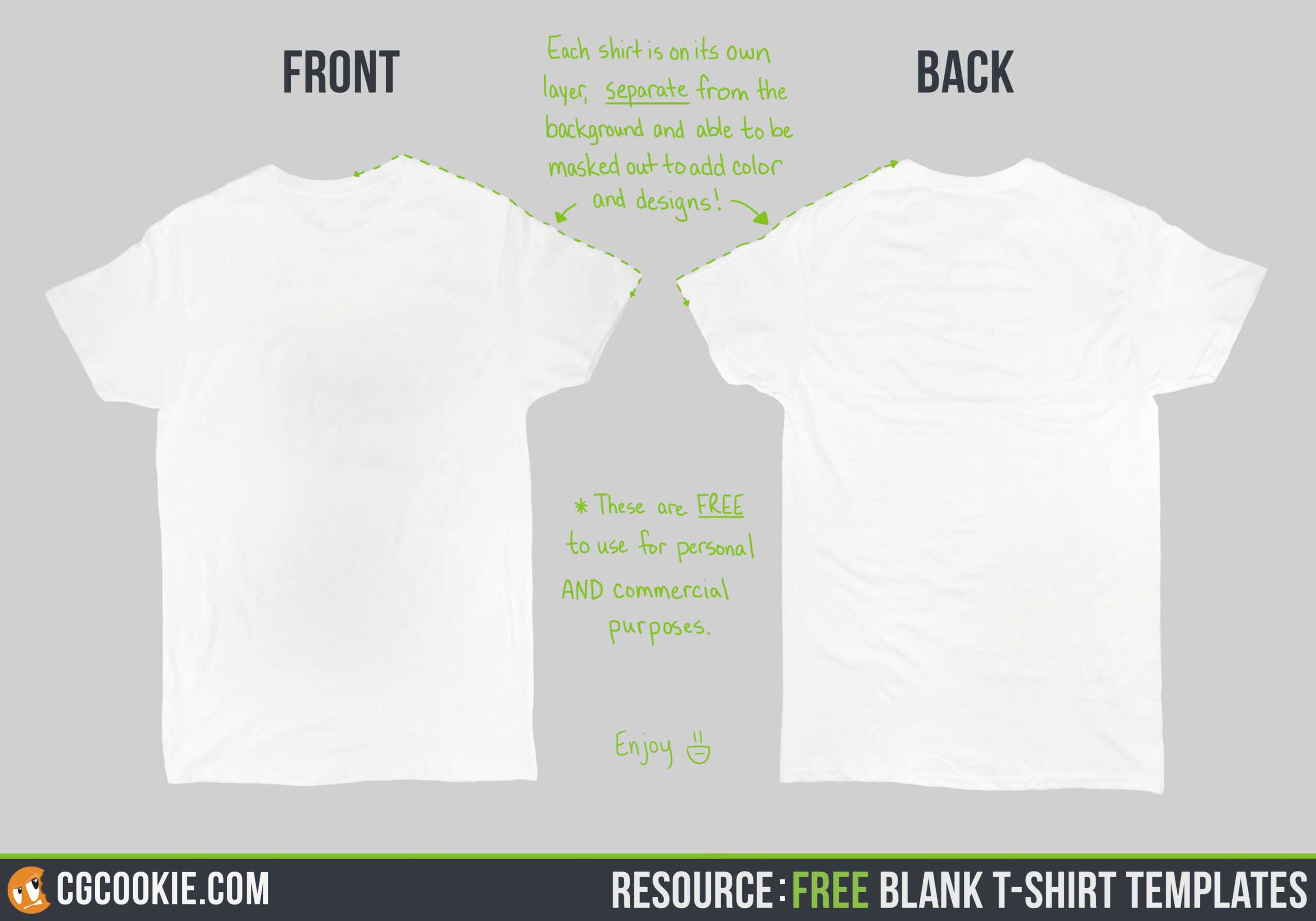 T Shirt Template Free – Calep.midnightpig.co With Blank T Shirt Design Template Psd