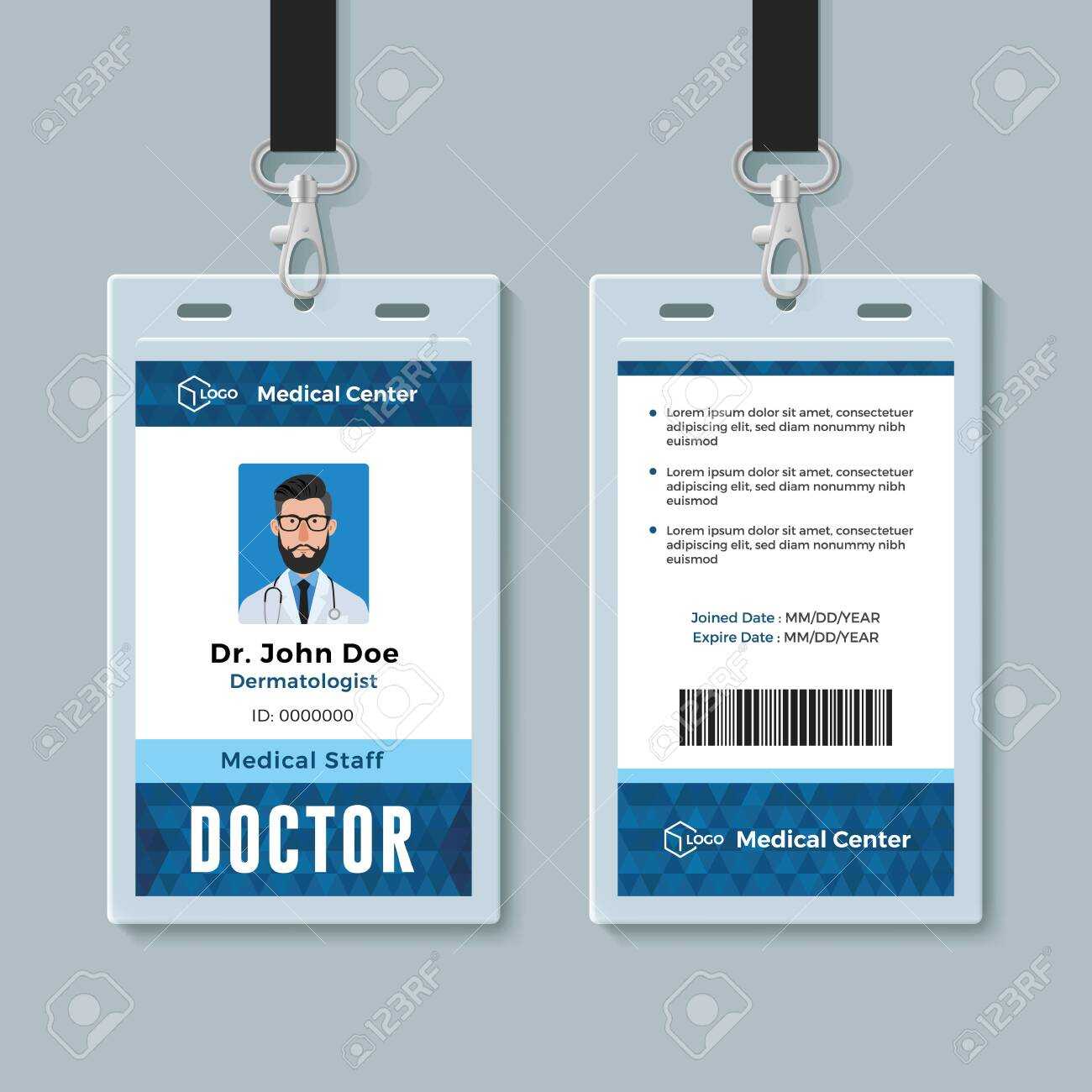 Template For Id Badge - Calep.midnightpig.co With Regard To Id Badge Template Word