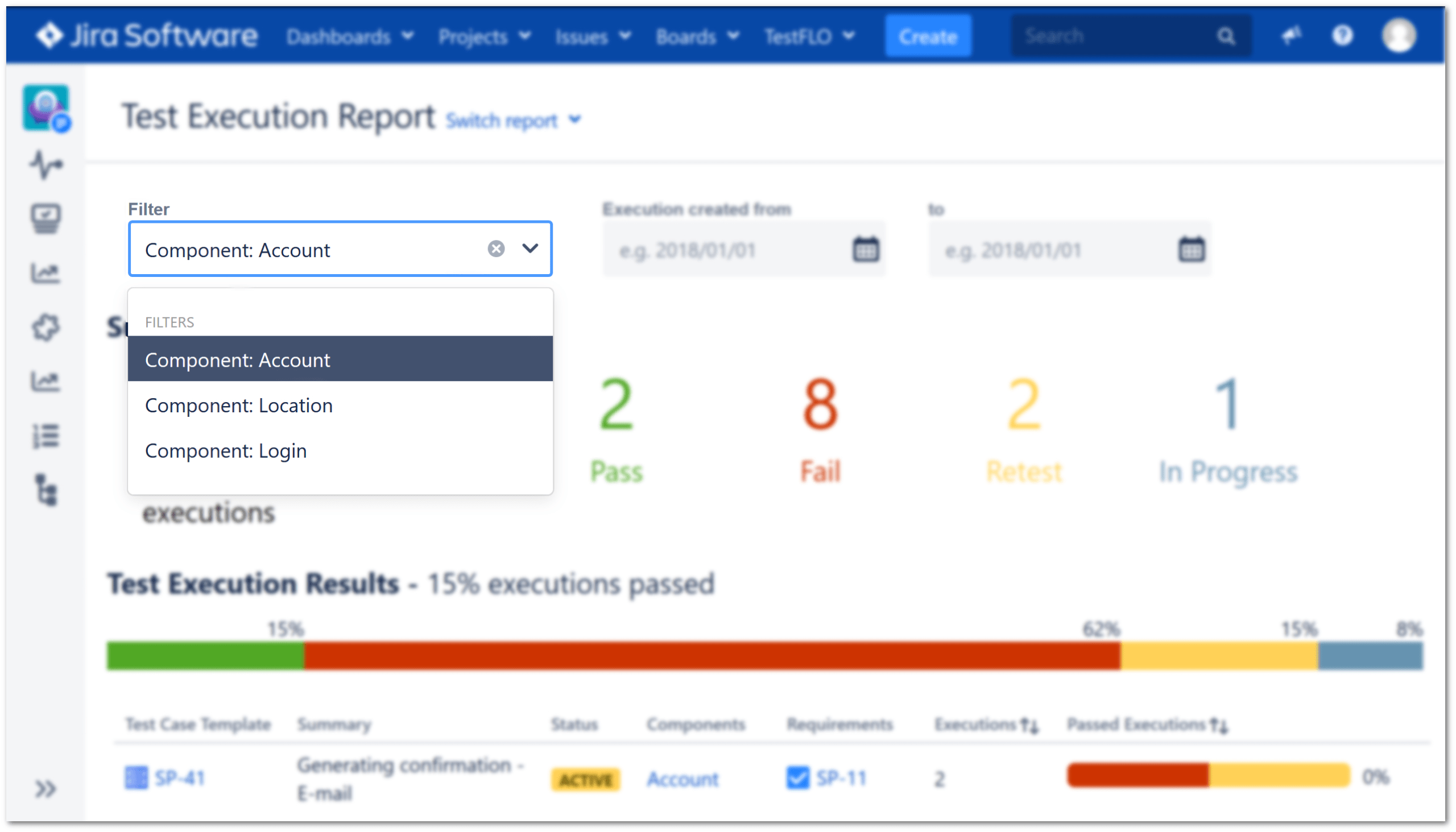 Test Execution Report In Test Summary Report Template