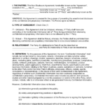 Texas Non Disclosure Agreement (Nda) Template | Eforms With Nda Template Word Document