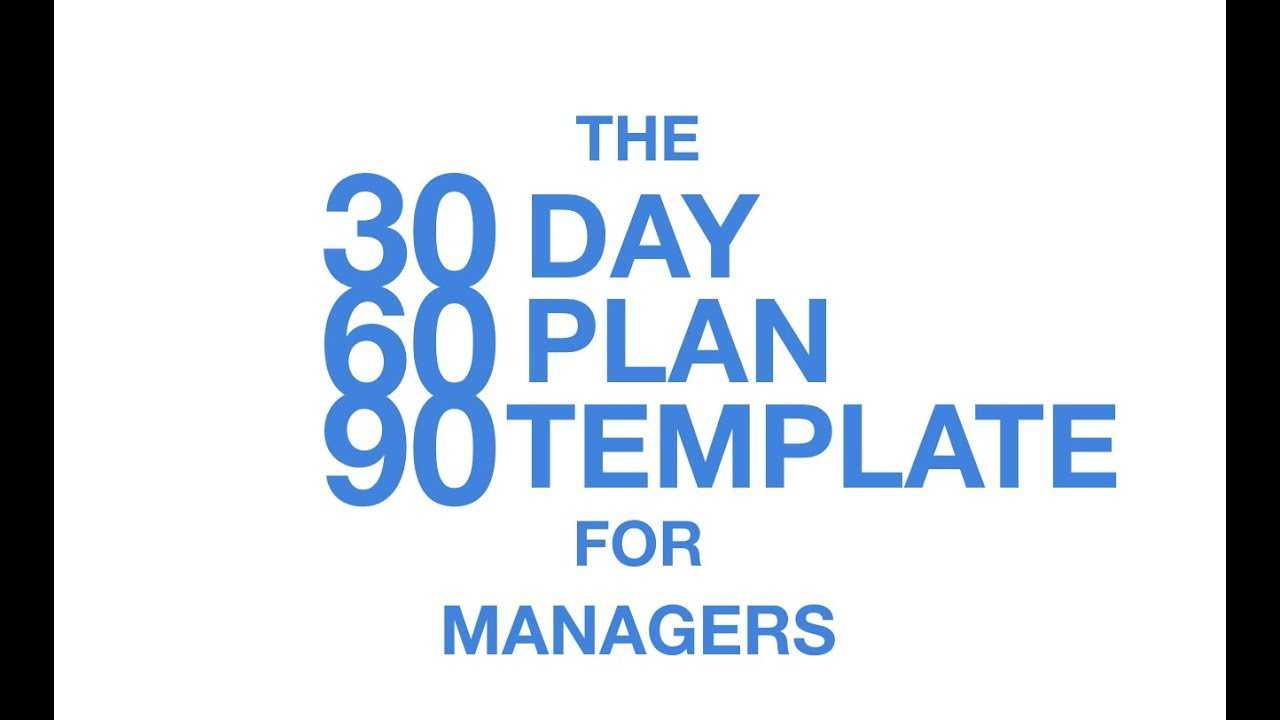 The 30 60 90 Day Plan Template For Managers – Priority Throughout 30 60 90 Day Plan Template Word