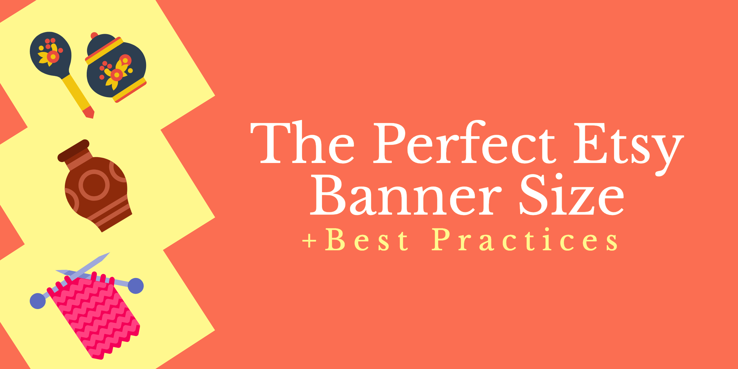 The Perfect Etsy Banner Size & Best Practices In Free Etsy Banner Template