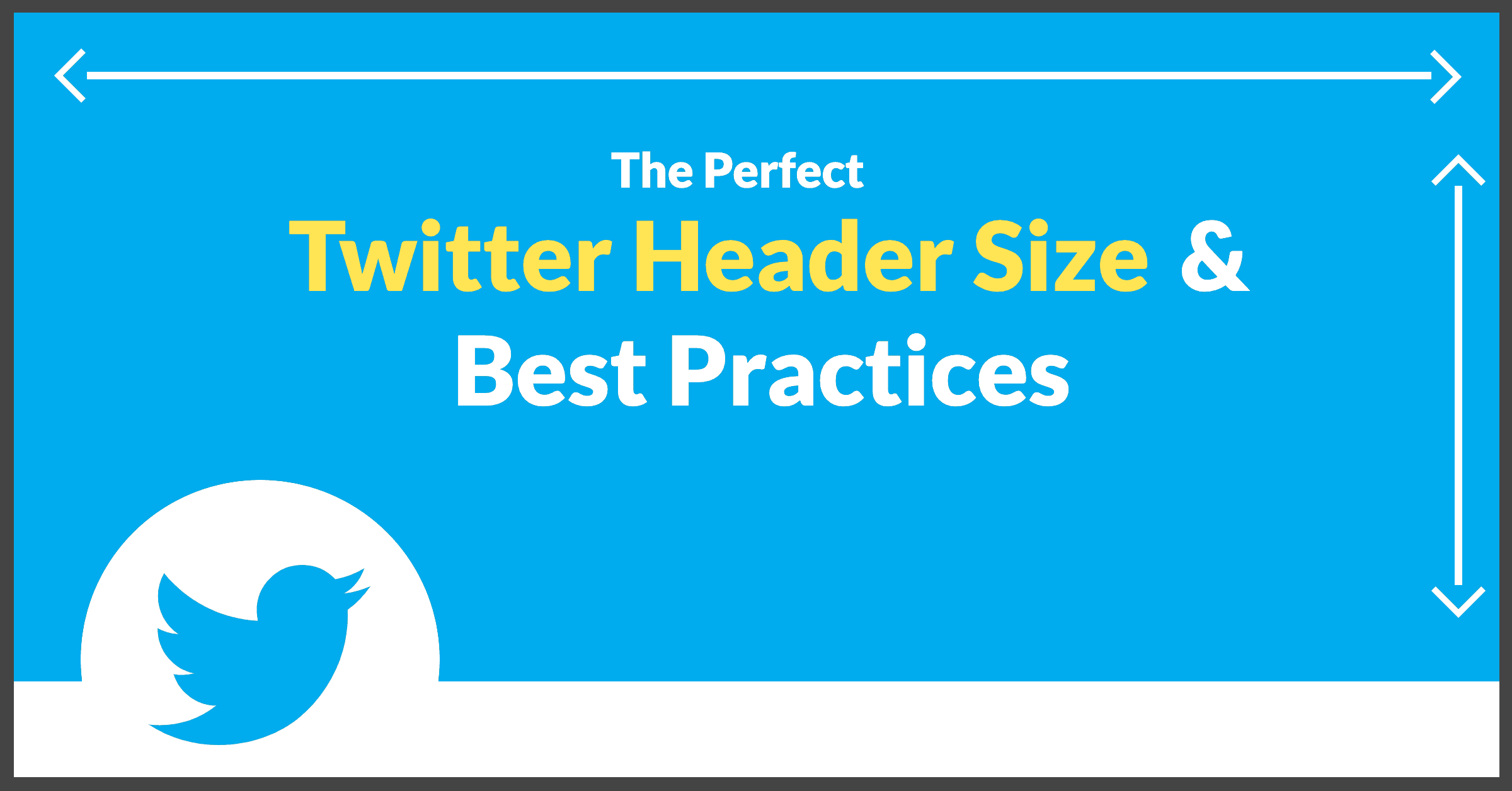 The Perfect Twitter Header Size & Best Practices (2020 Update) In Twitter Banner Template Psd