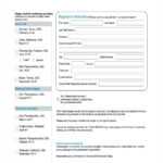 Training Registration Form Template – Bestawnings In Registration Form Template Word Free