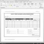 Travel Miscellaneous Expense Report Template | G&a103 2 Pertaining To Company Expense Report Template