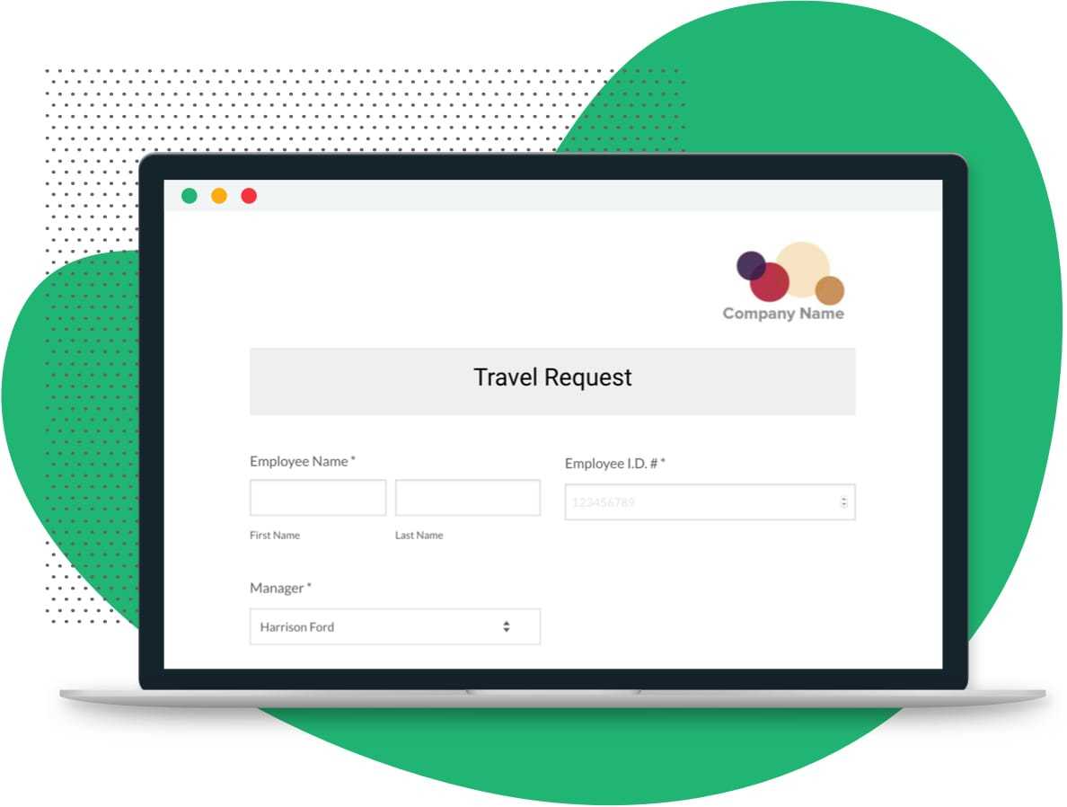 Travel Request Form Template | Formstack Pertaining To Travel Request Form Template Word