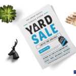 Unique Yard Sale Flyer Template In Garage Sale Flyer Template Word
