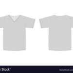 Unisex Vneck Tshirt Template Regarding Blank V Neck T Shirt Template
